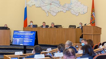 Заседание Законодательного Собрания Оренбургской области